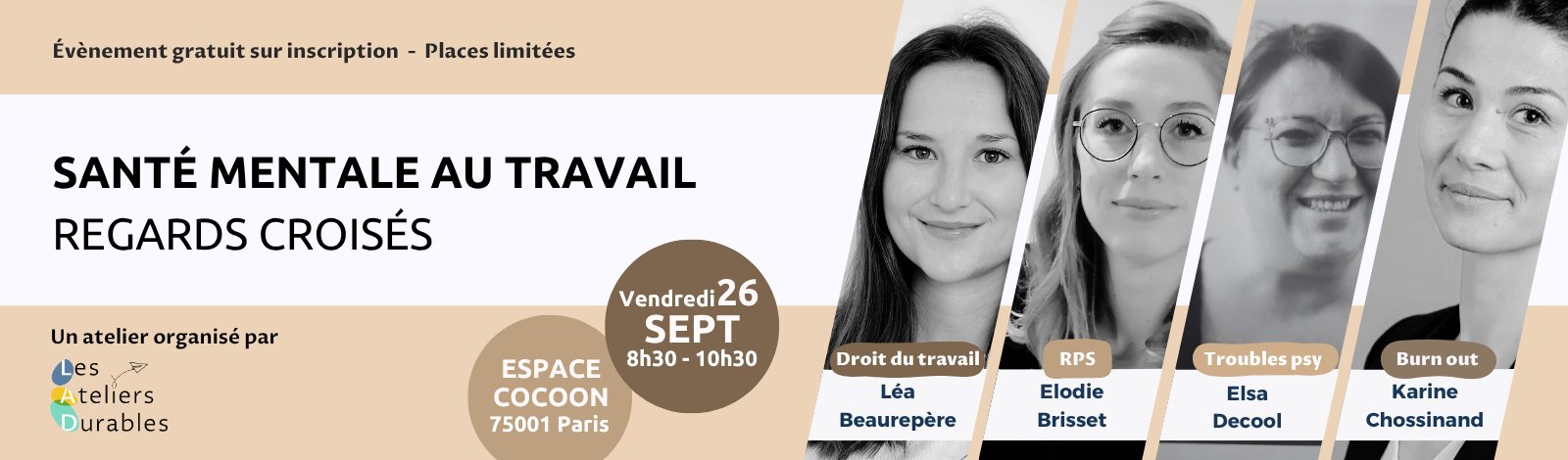Bannière Webinar Jam Santé mentale table ronde Bannière Webinar Jam Santé mentale table ronde